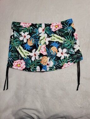 la Vie en Rose Island Vacay Tropical Swim Shorts Bottoms 2X